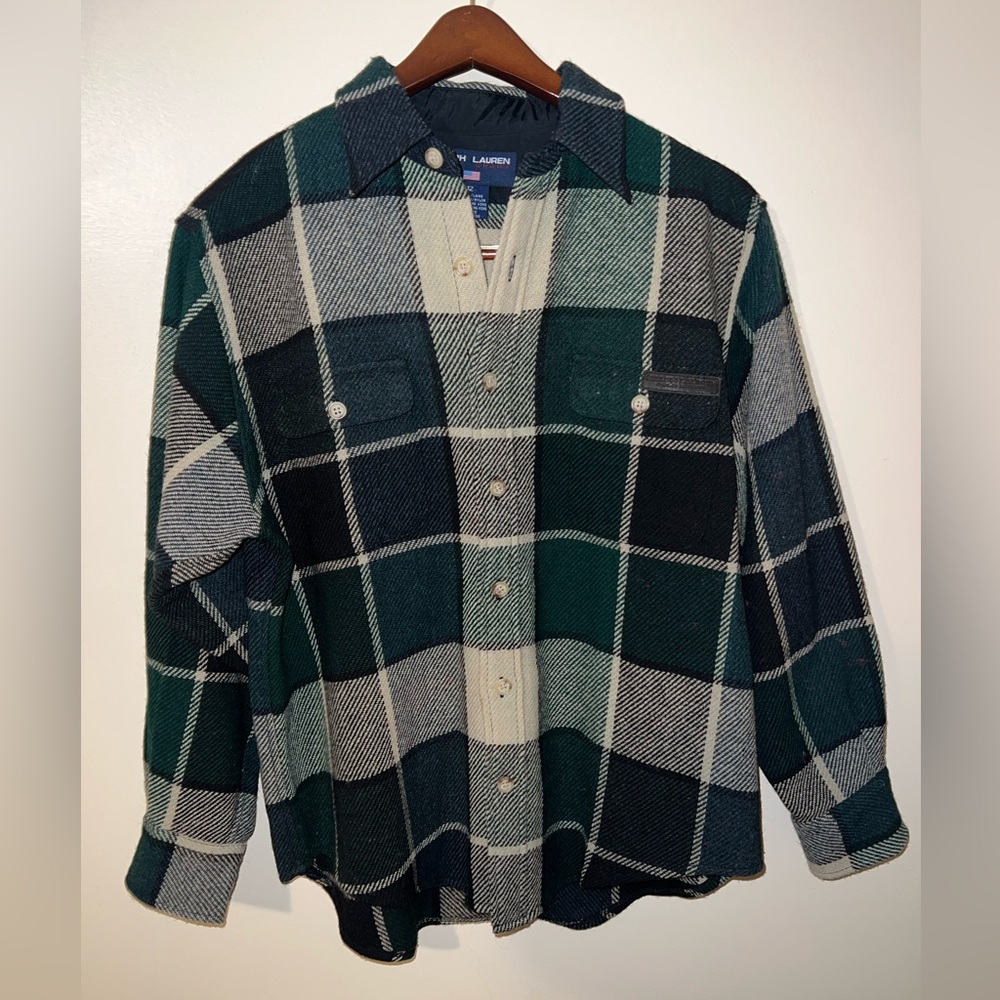 Vintage Ralph Lauren Polo Sport Wool Flannel
